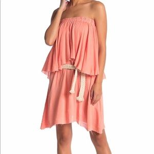 Bishop & Young strapless Tiered Dress